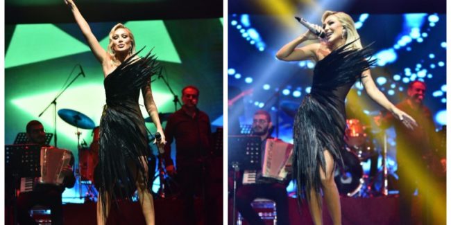 Lübnanlı diva Cahide Palazzo'da