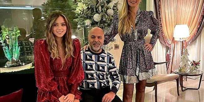 Yeni yılı evinde kutladı