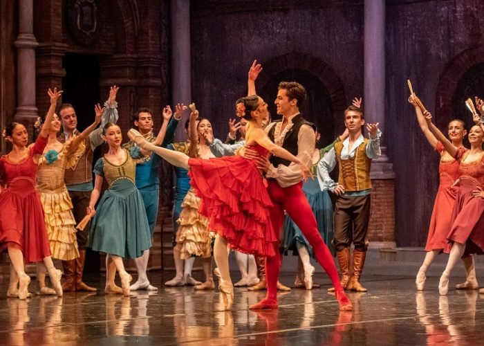 Don Kişot balesi sahneleniyor