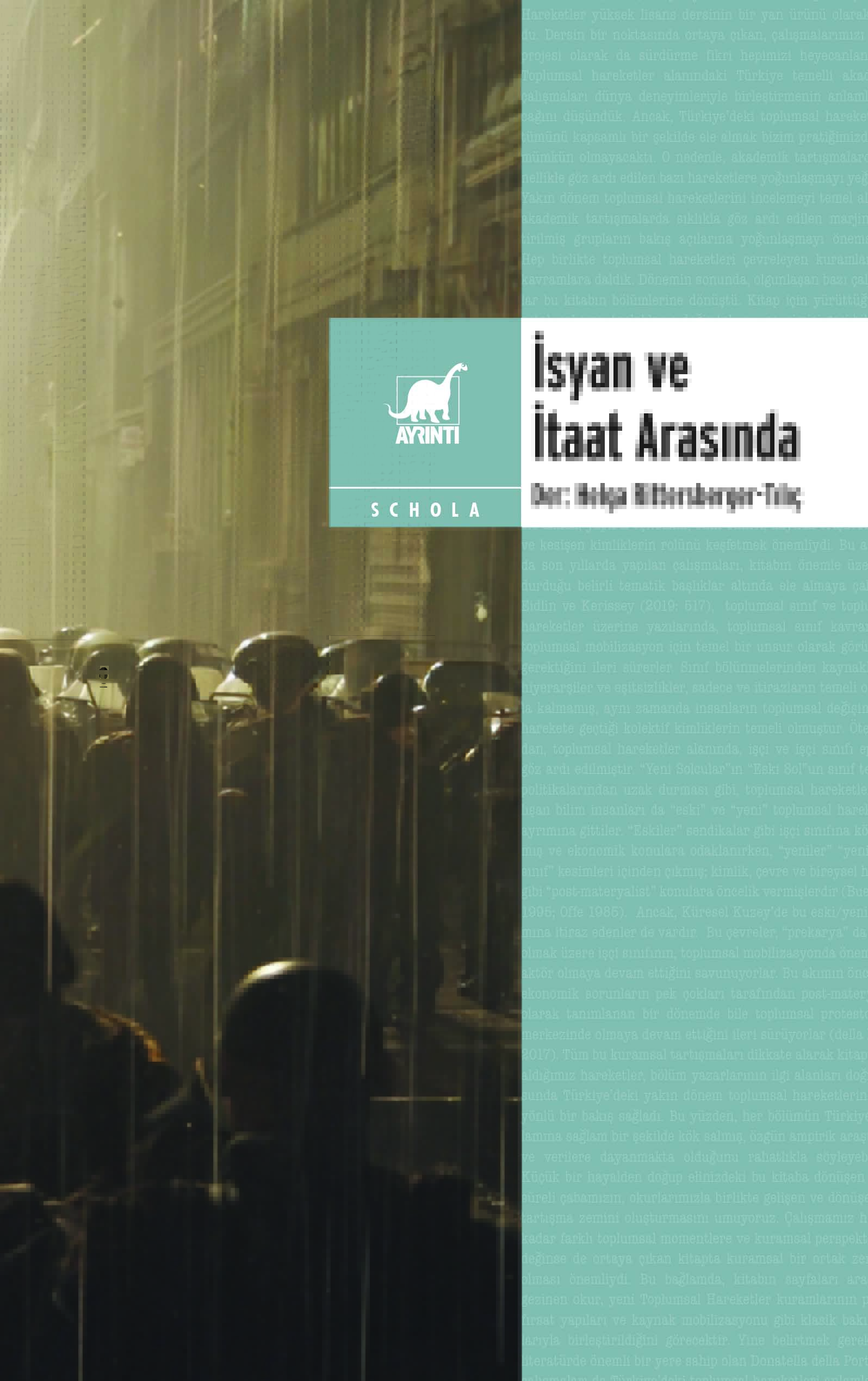 Helga Rittersberger-Tılıç “İsyan ve İtaat Arasında”