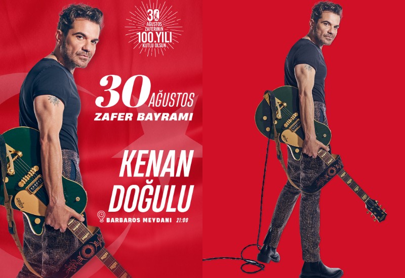 Zaferin 100. yılını Kenan Doğulu ile kutlanacak