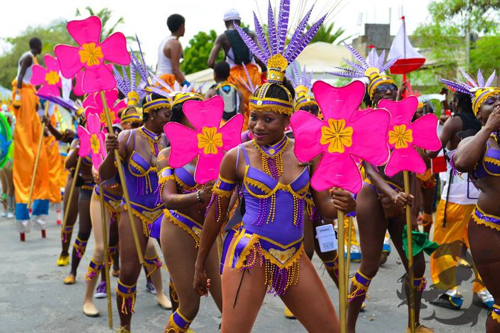 Karayip adalarının en renkli festivali