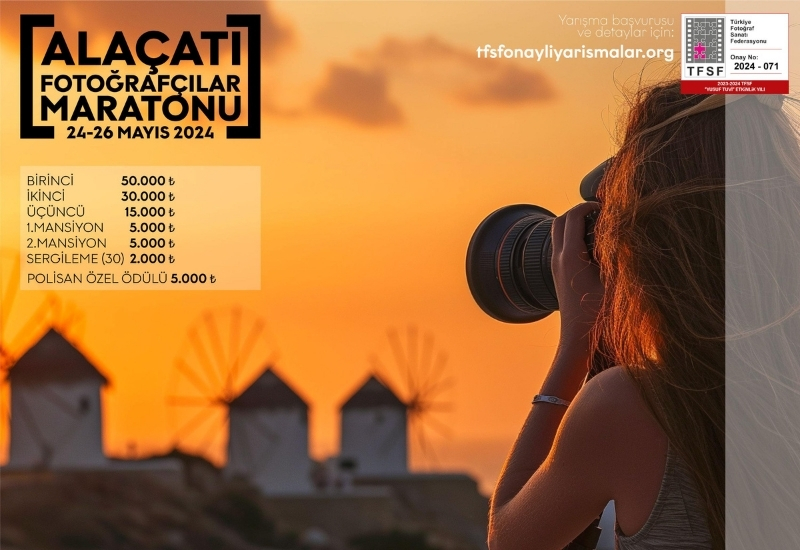 “Alaçatı Fotoğrafçılar Maratonu” başlıyor