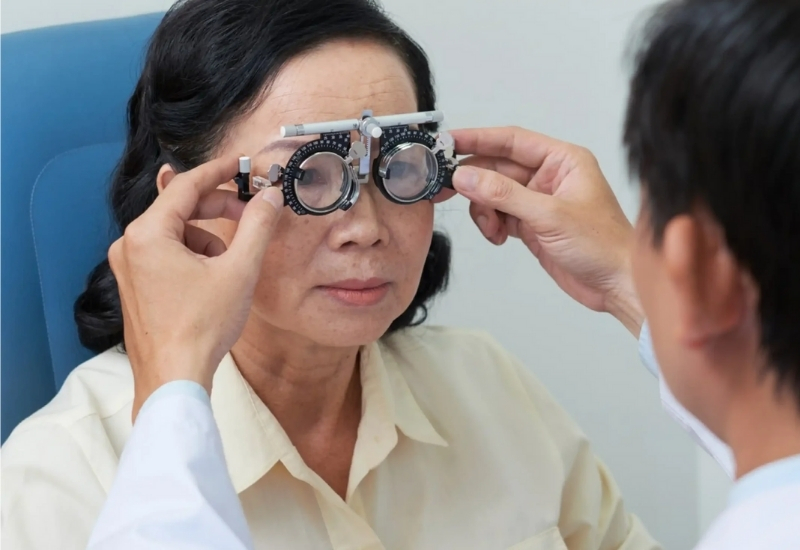 Sarı noktaya göz içi mercek tedavisi