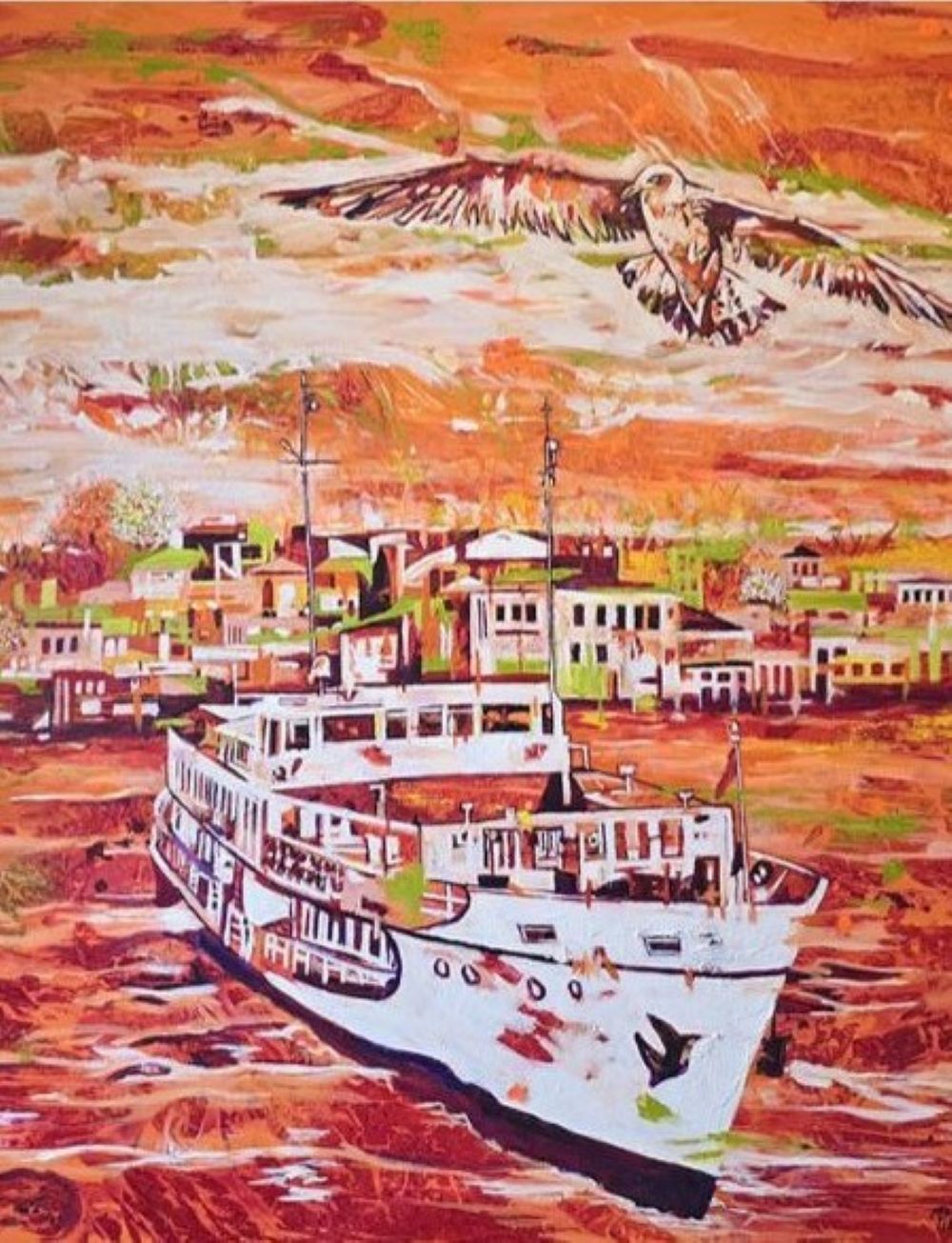 Pınar Kanber’den “Martıların İstanbul’u” FULART Gallery’de